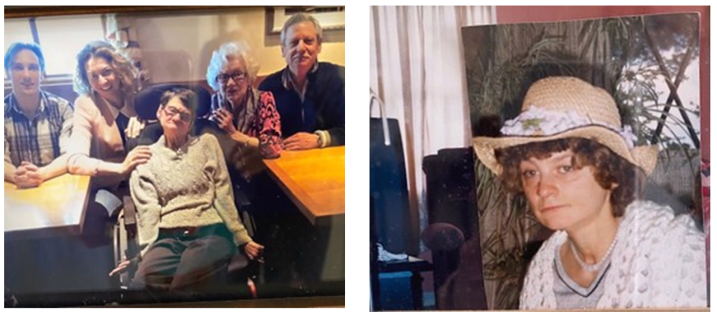 Anne D’Amore with her daughter Sharon