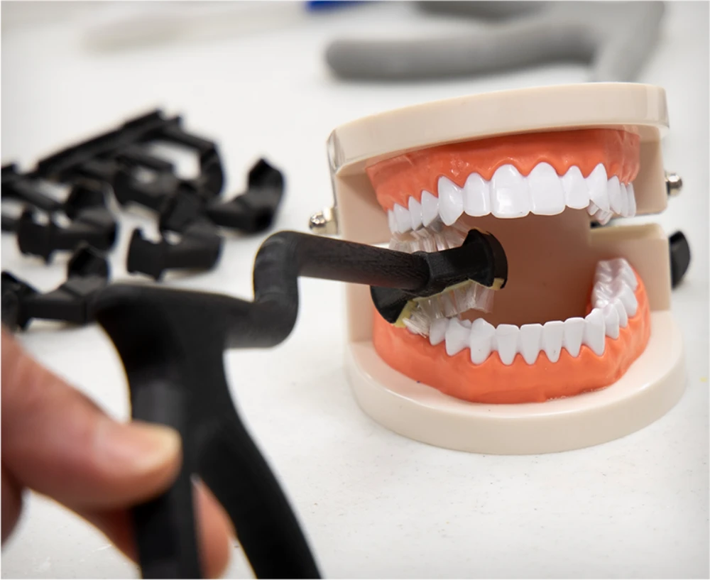 Dental Tools being used in a demo